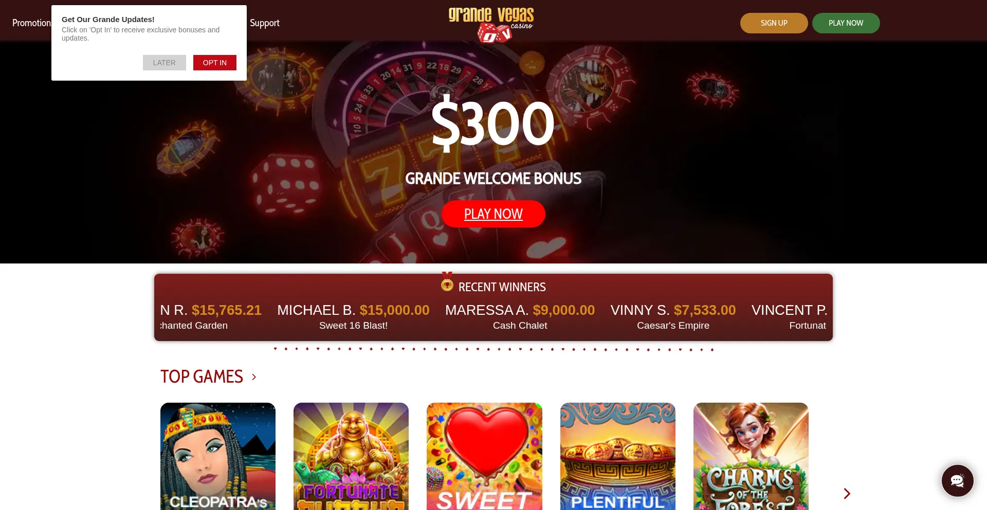 Grandevegascasino.com