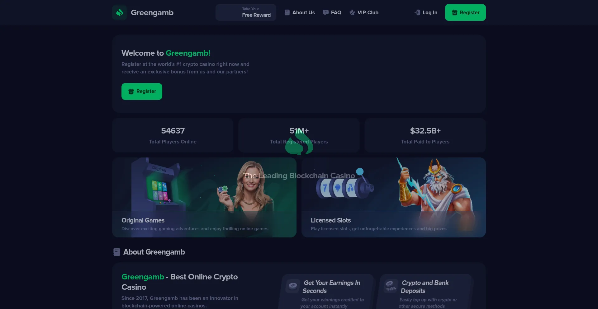 Greengamb.com