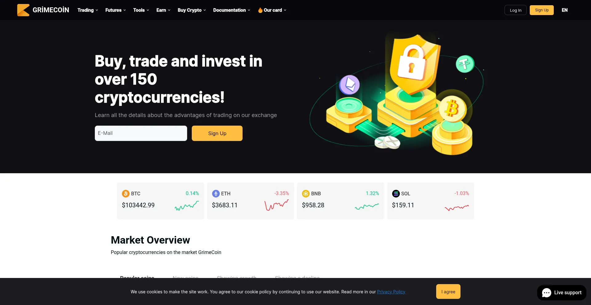 Grimecoin.io