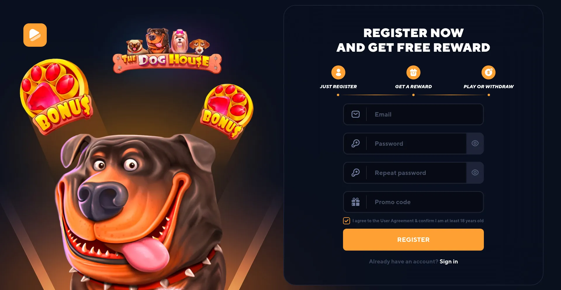 Website screenshot of Growcas.com