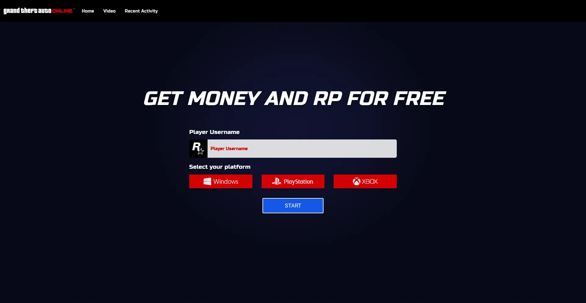 Website screenshot of Gtayoyo.com