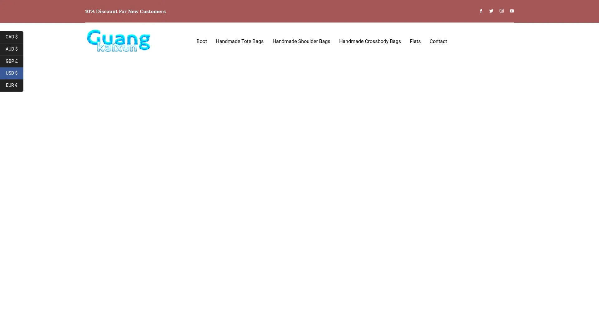 Website screenshot of Guangkaixun.com