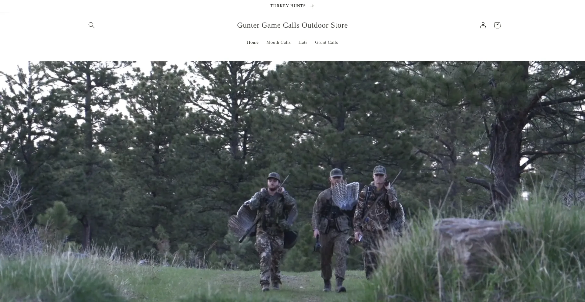 Guntergamecalls.com
