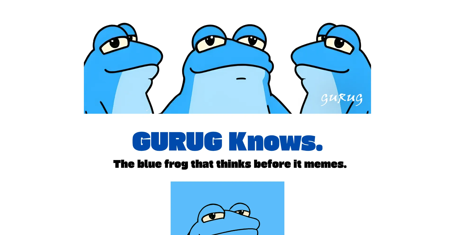 Website screenshot of Gurugcoin.xyz