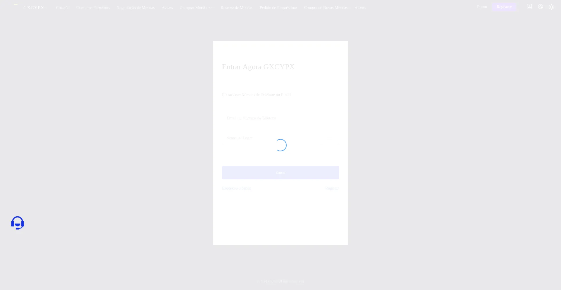 Website screenshot of Gxcha.com