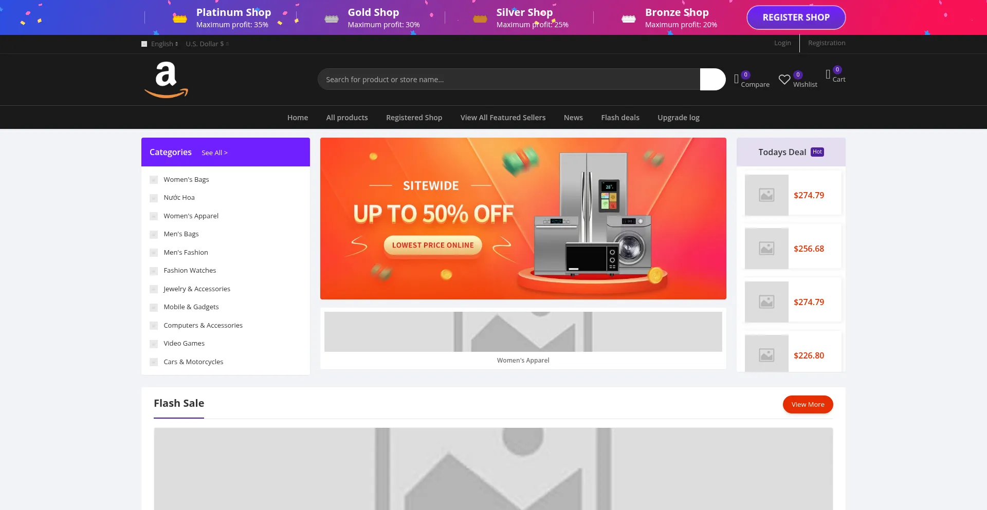 Website screenshot of H5.ffedexvnumn.top