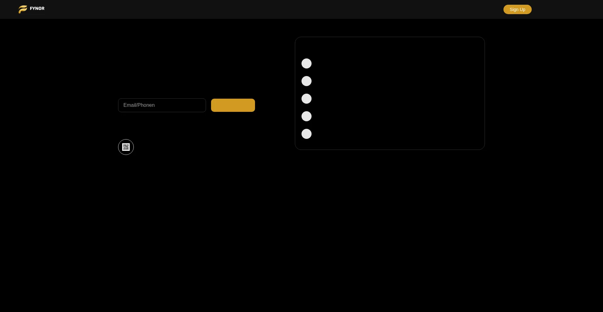Website screenshot of H5.fynor.com