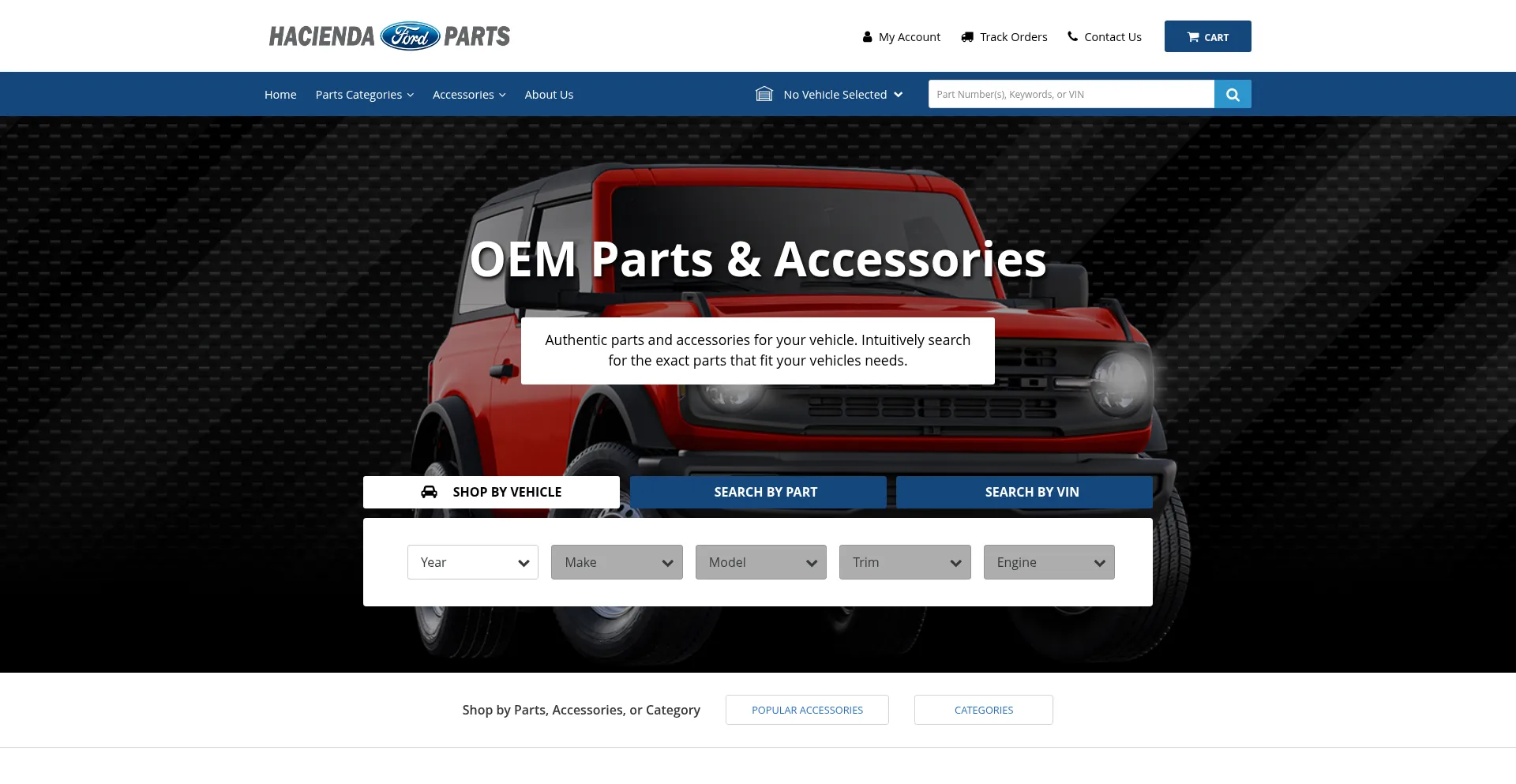 Haciendafordparts.com