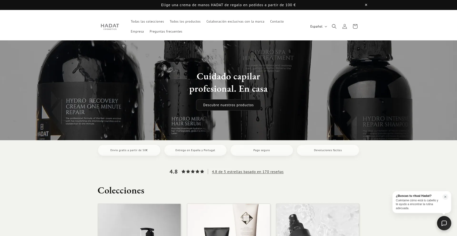 Hadatcosmeticsspain.com