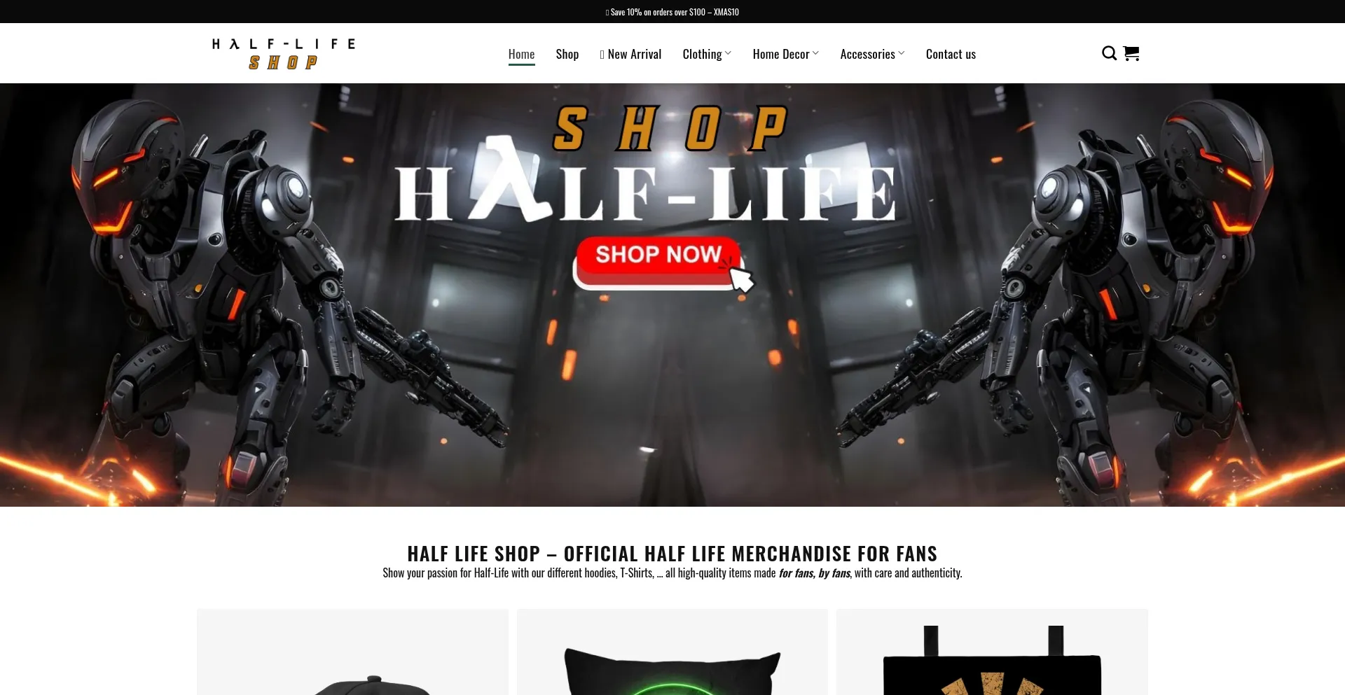Halflifeshop.com