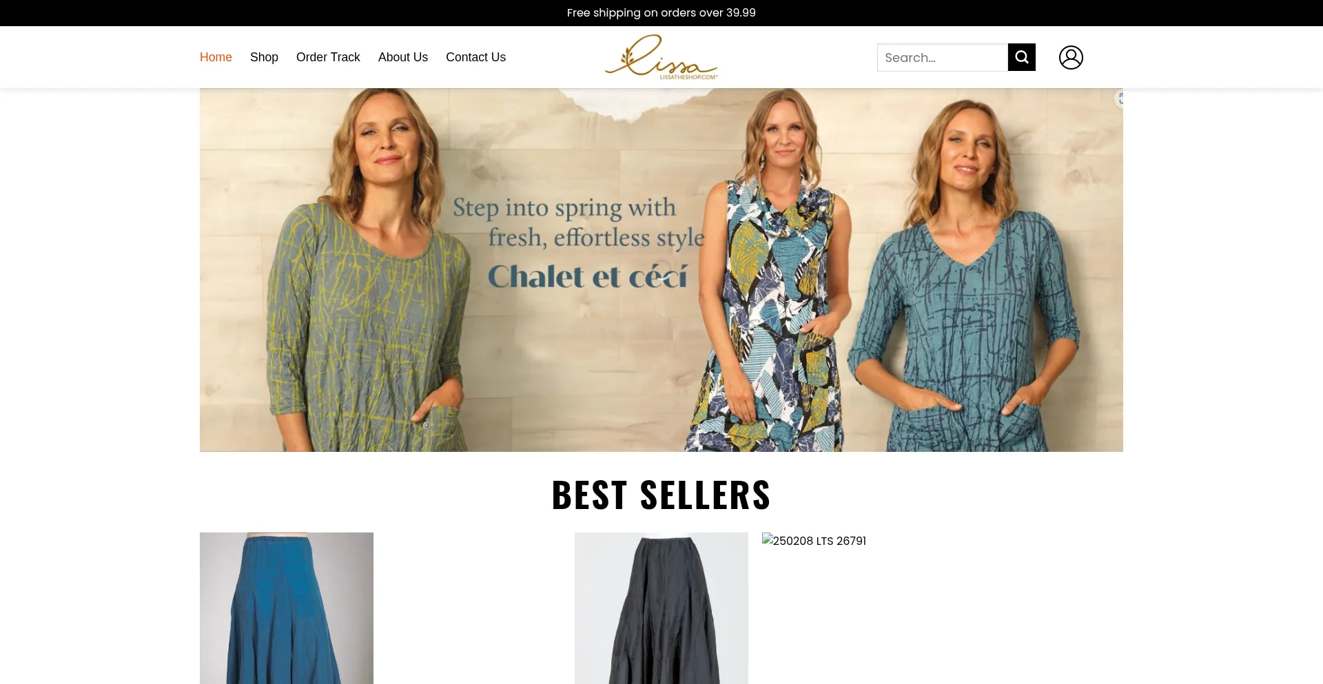 Website screenshot of Halolissatheshop.shop