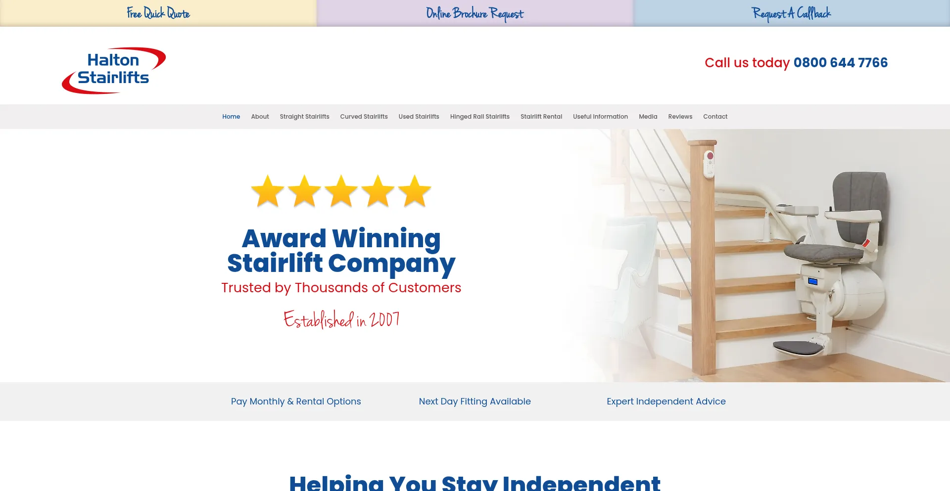 Haltonstairlifts.co.uk