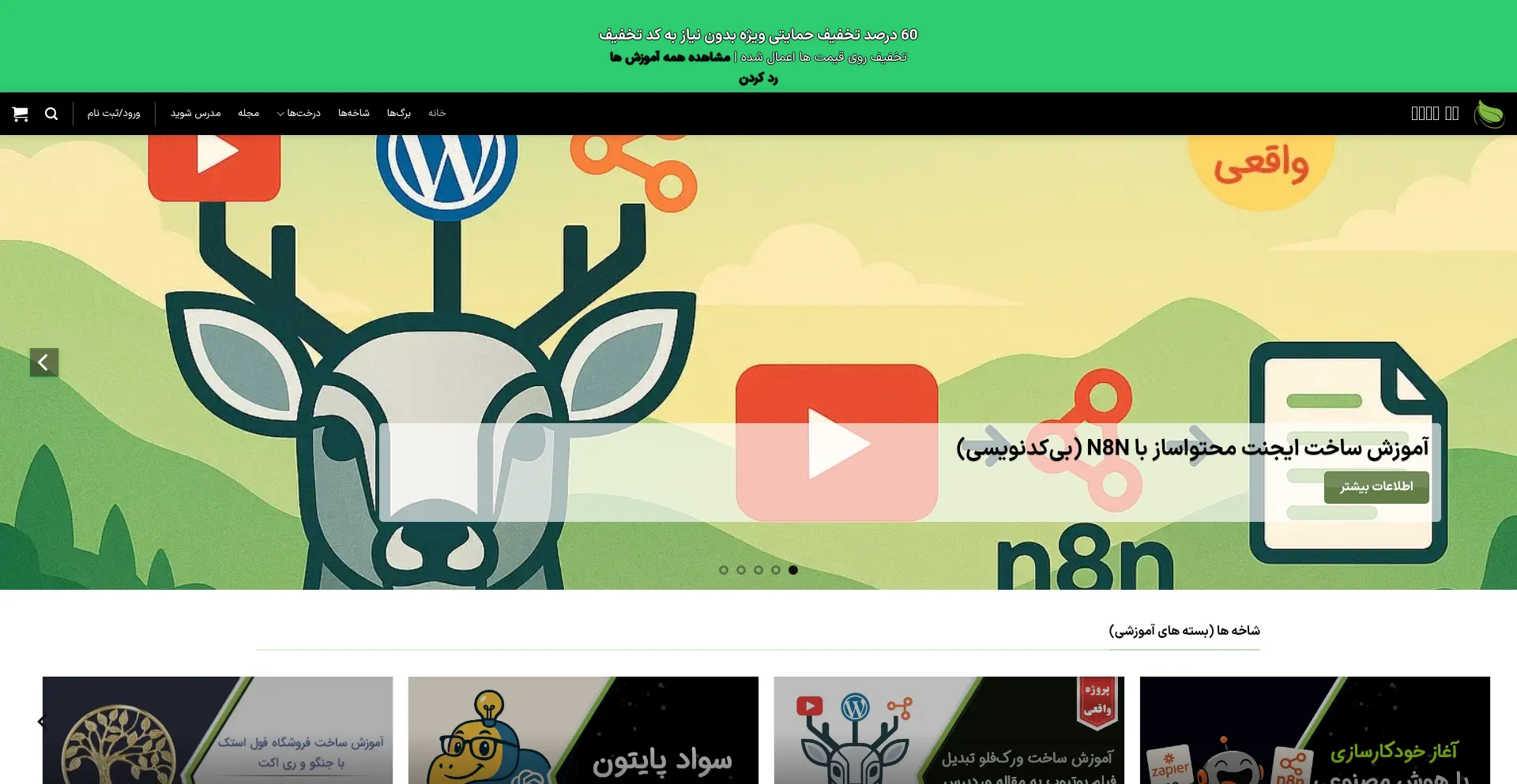 Website screenshot of Hamruyesh.com