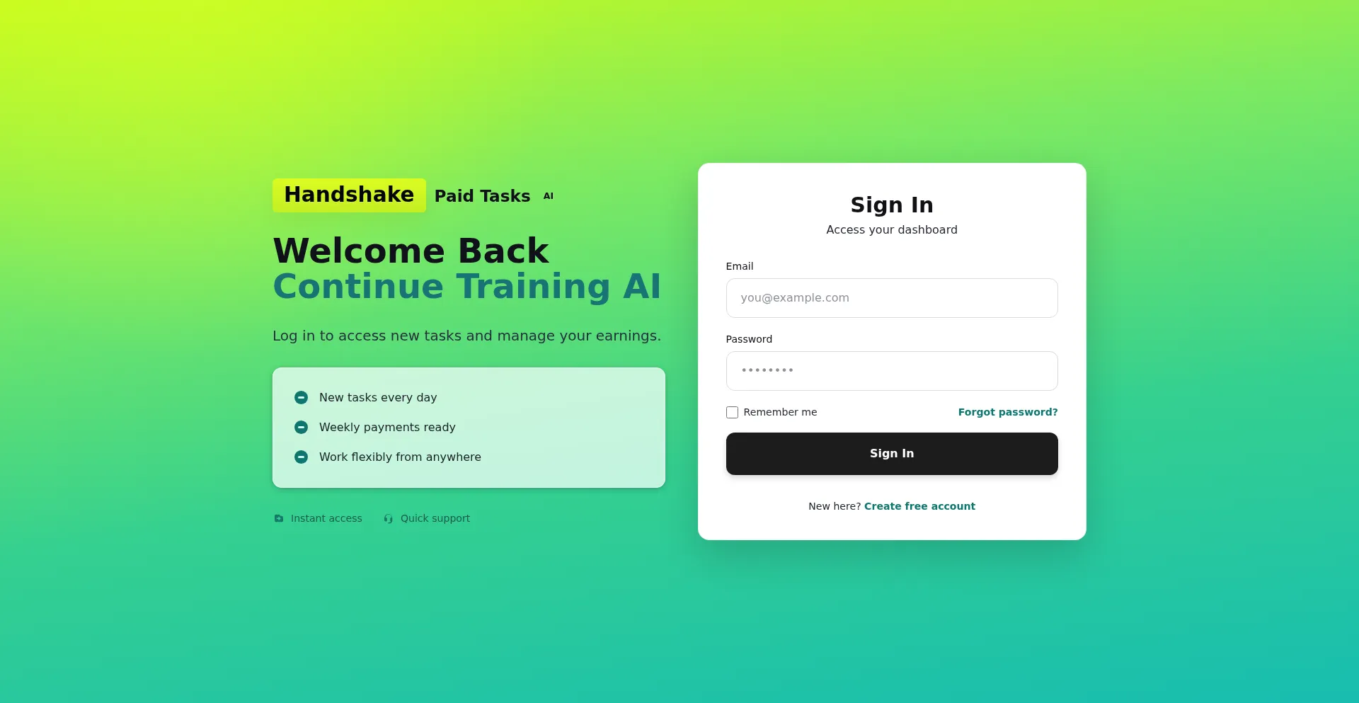Handshakepaidtasks.com