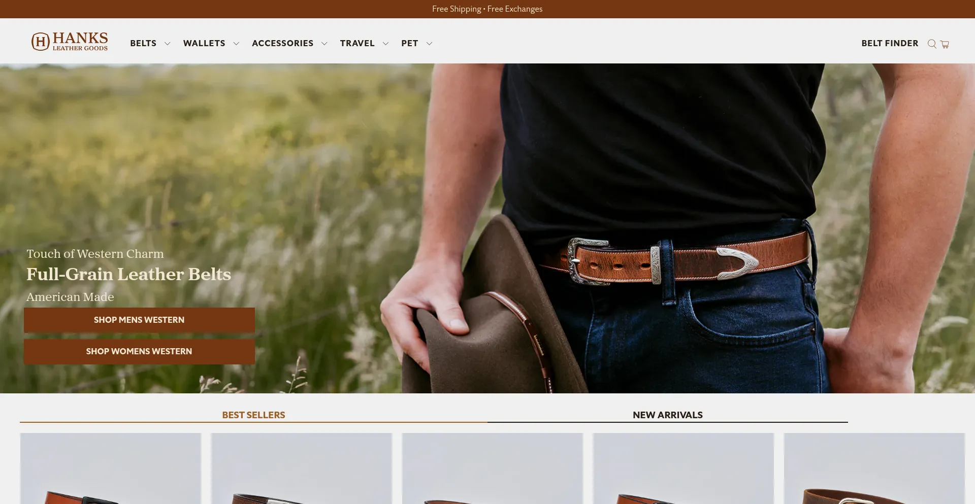 Hanksbelts.com