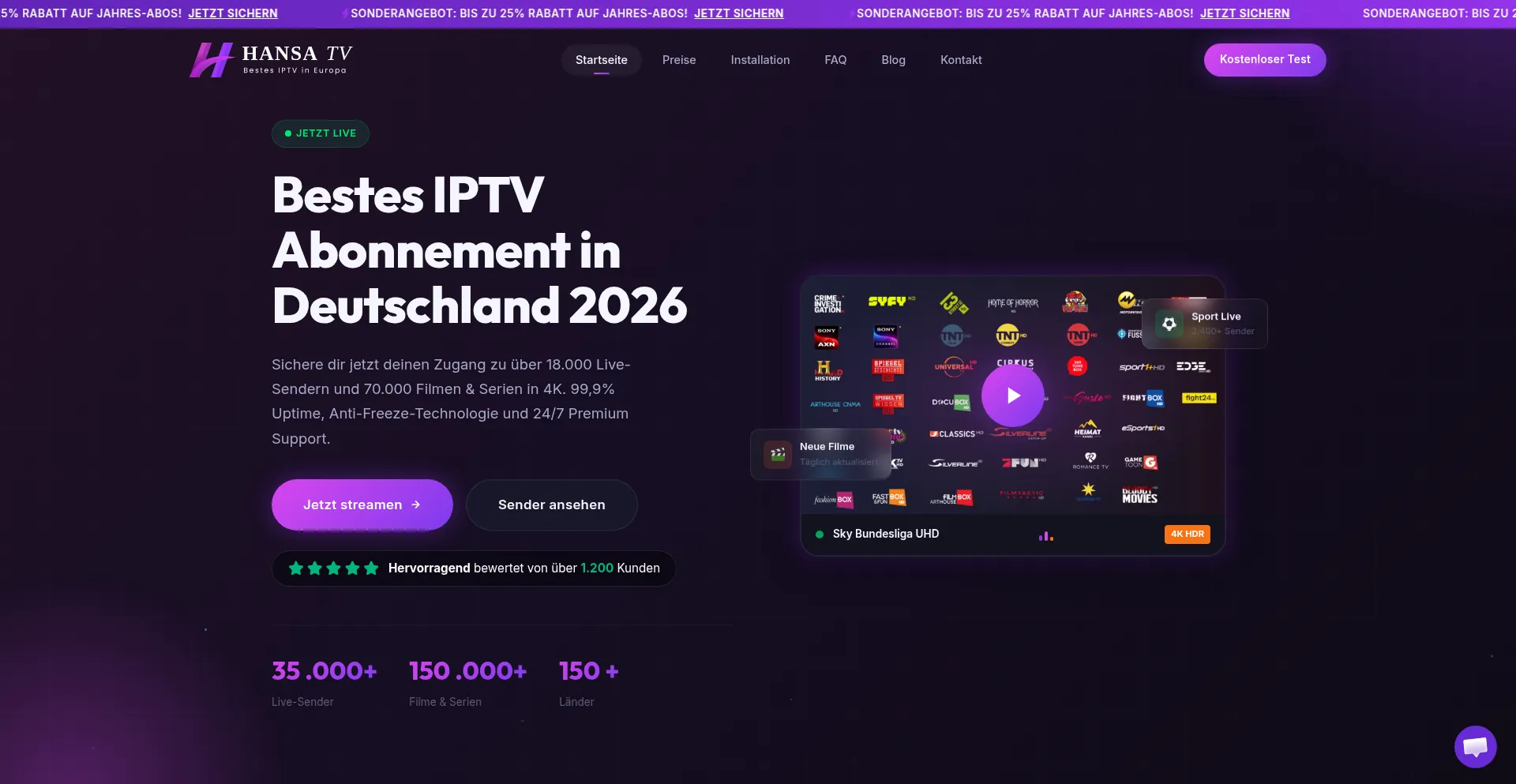 Hansatv.com