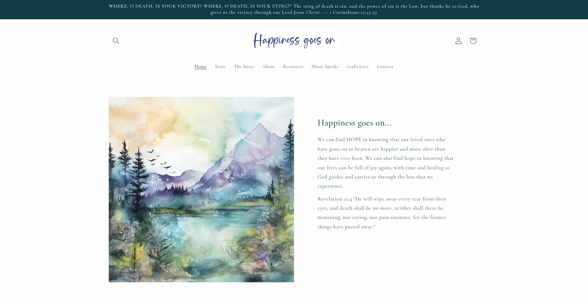 Happinessgoeson.org