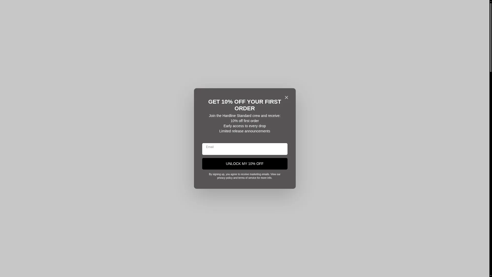 Hardlinestandard.com