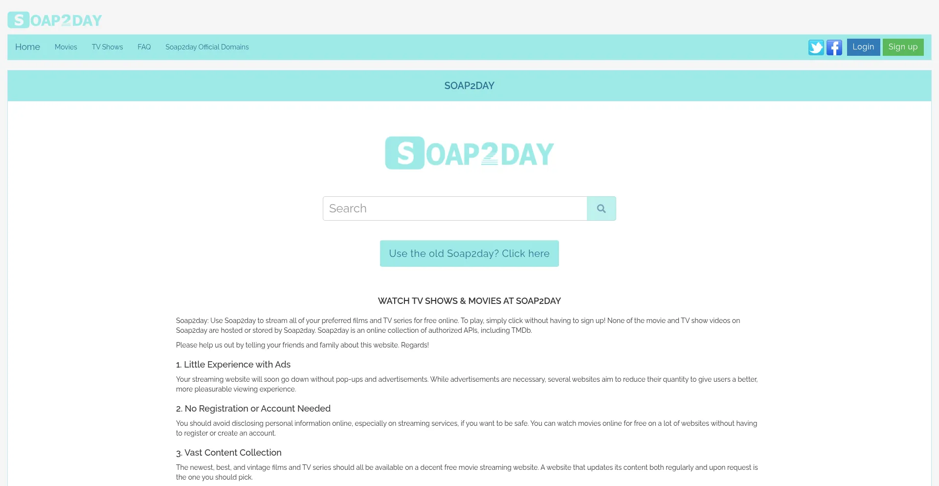 Website screenshot of Hawaa2day.com