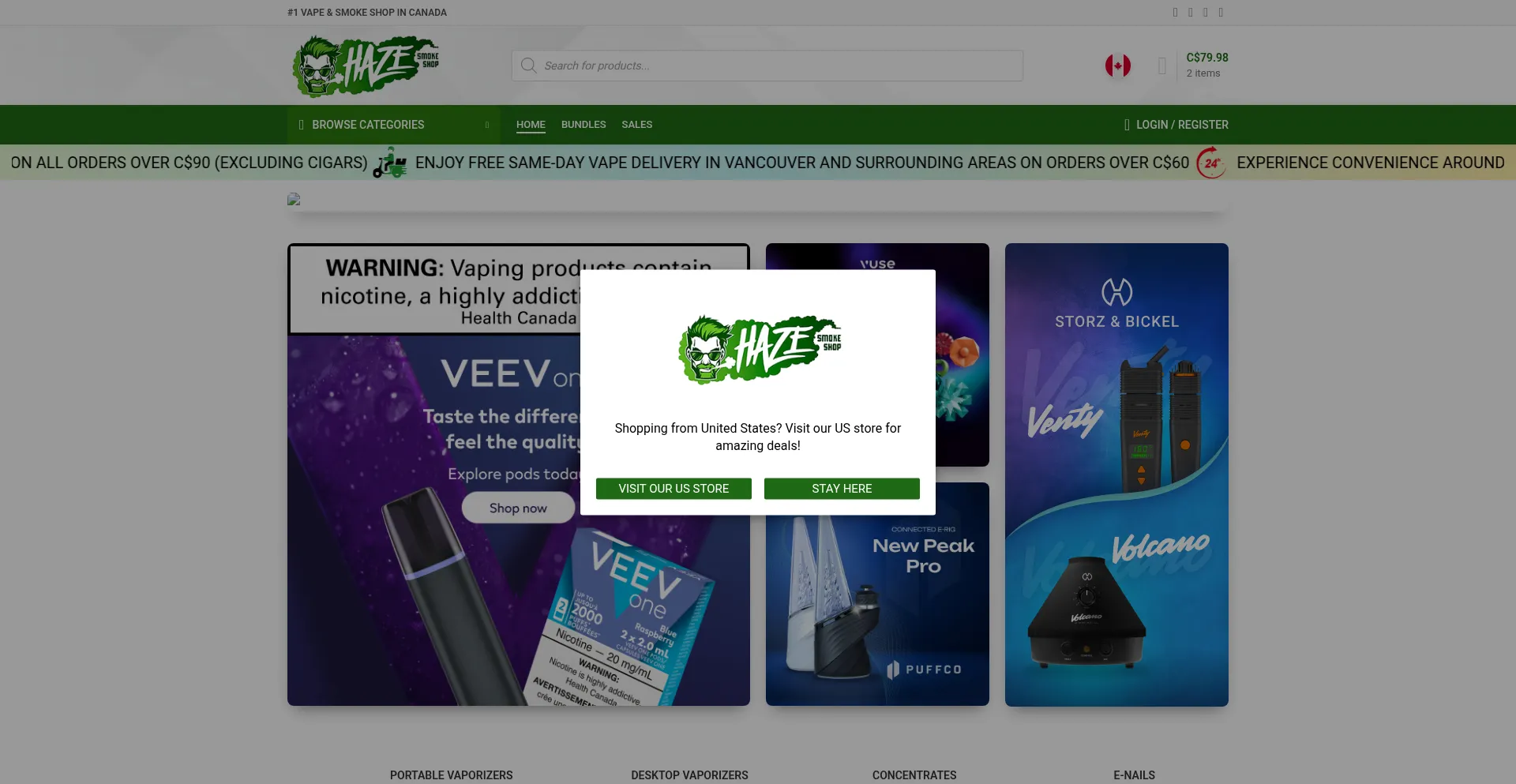 Hazesmokeshop.ca