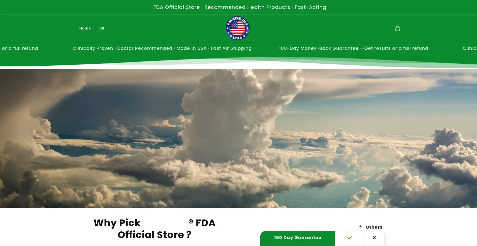 Website screenshot of Hearxd.shop