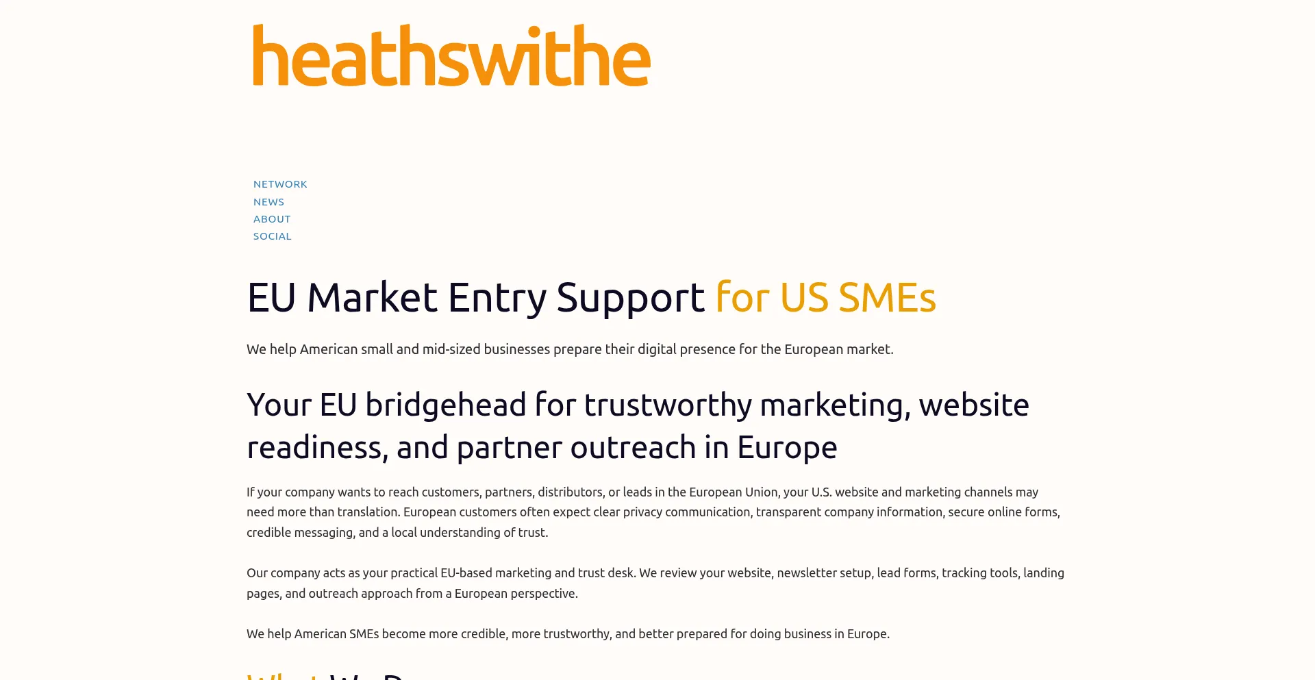 Heathswithe.com
