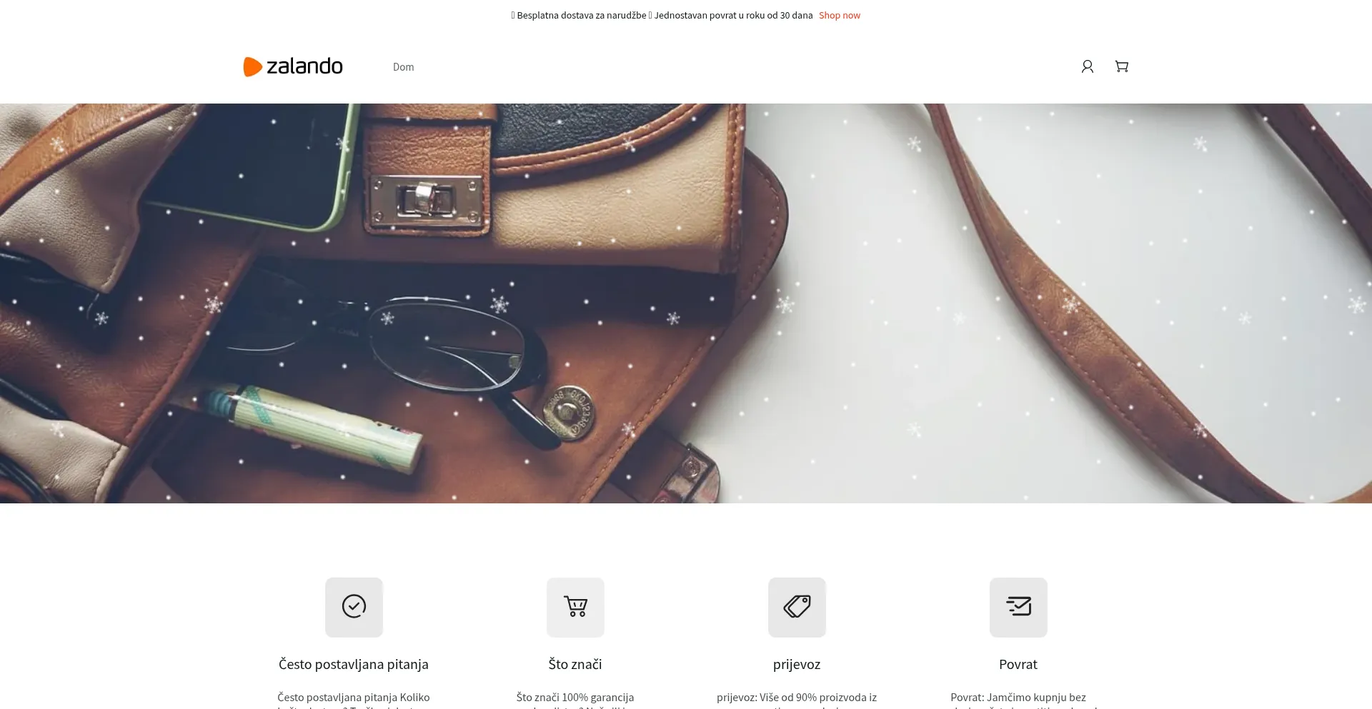 Website screenshot of Helfear.shop