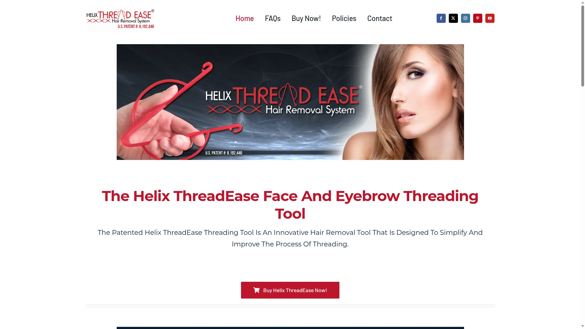 Helixhairthreading.com