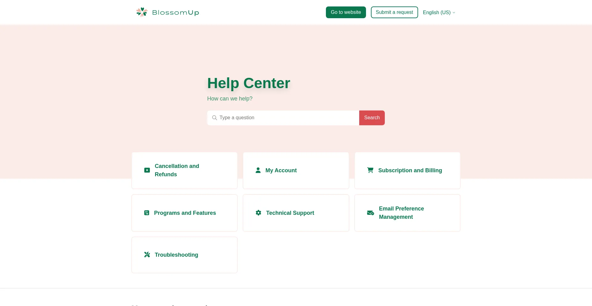 Help.blossomup.co
