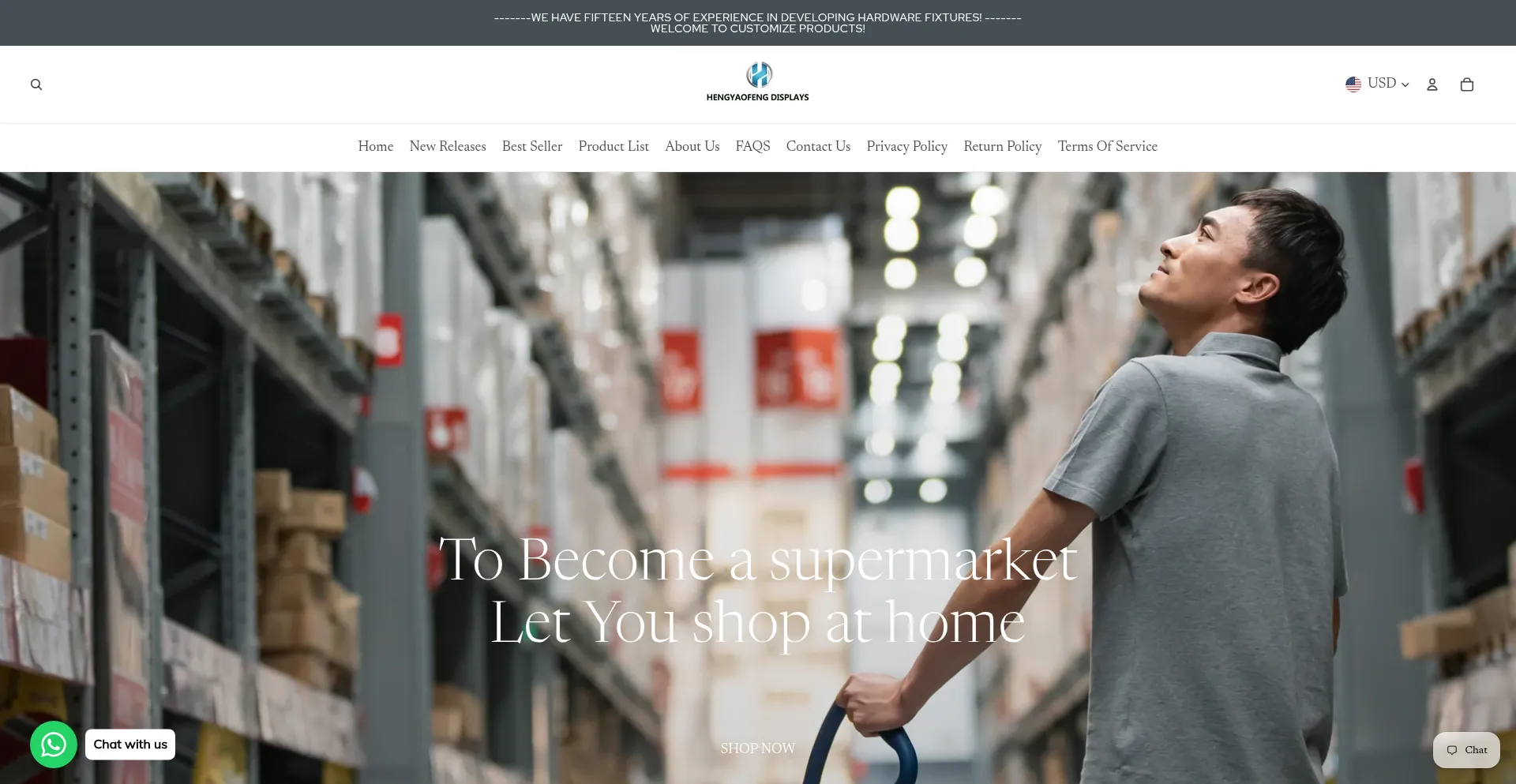 Hengyaofengdisplays.com