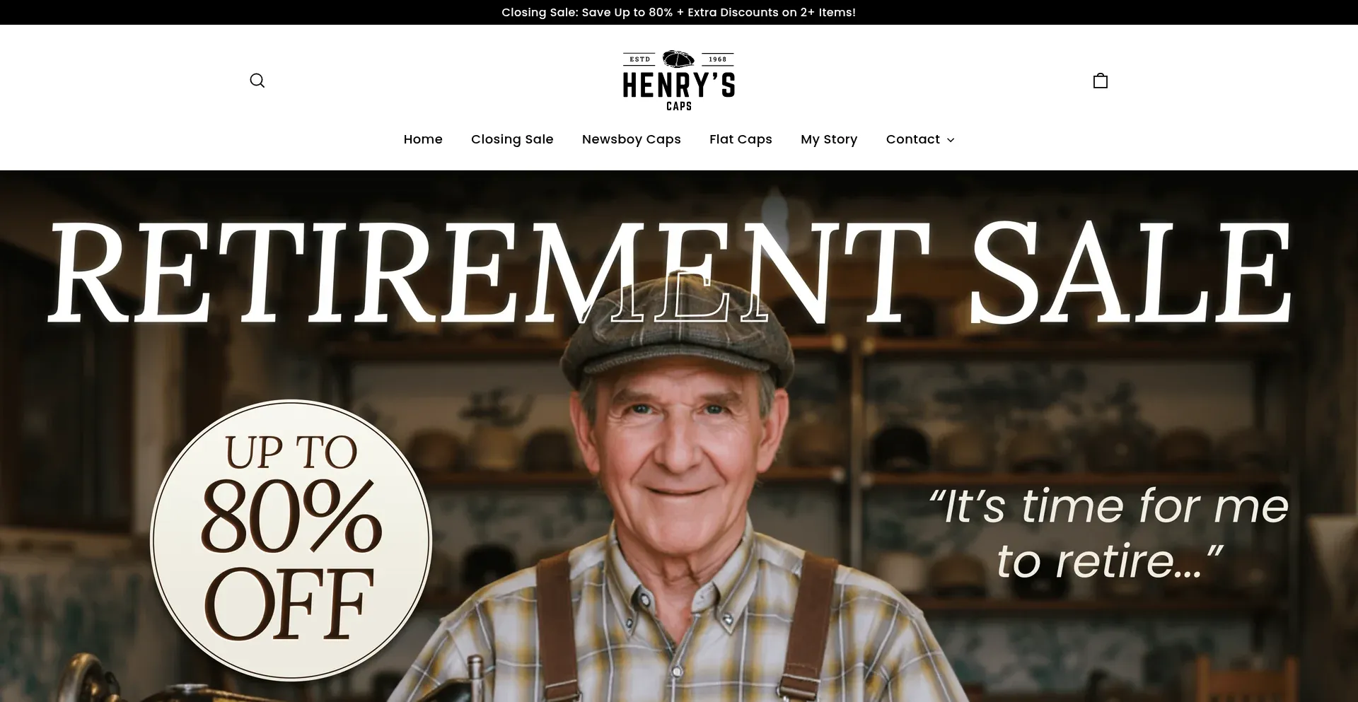 Henrys-caps.com