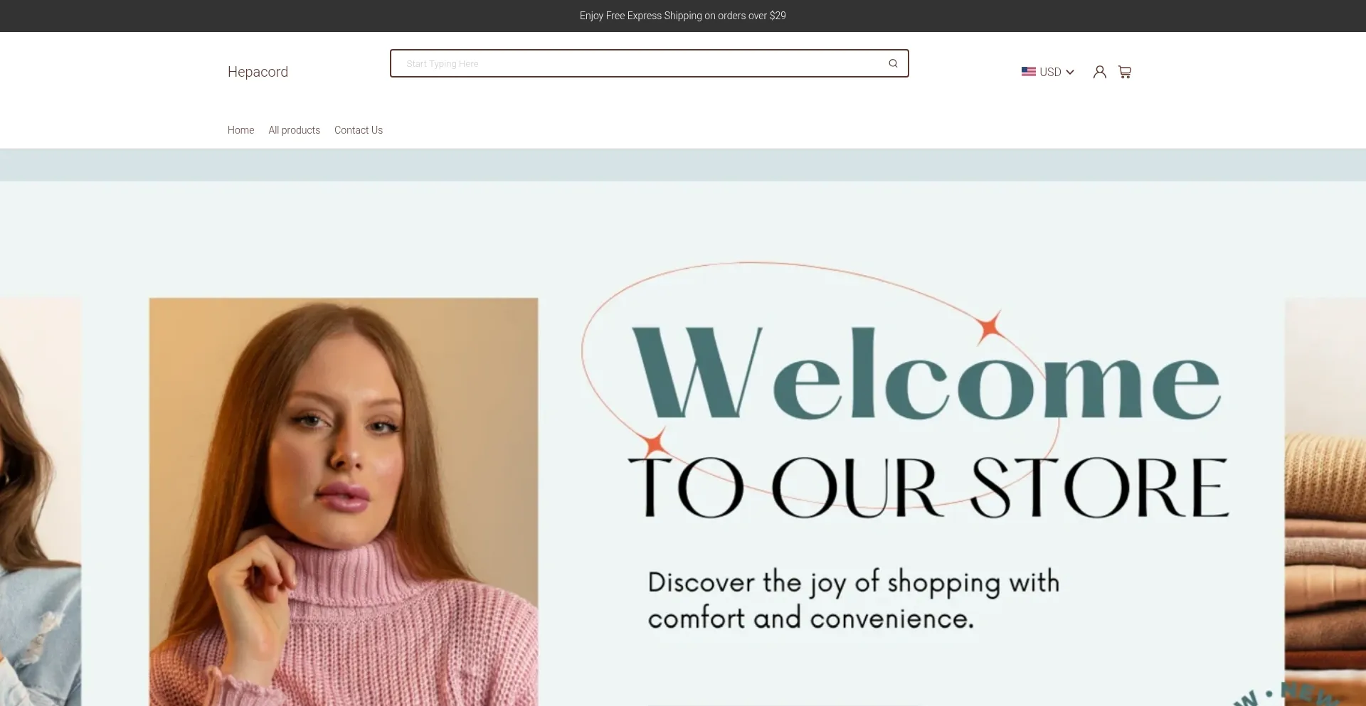 Website screenshot of Hepacord.com