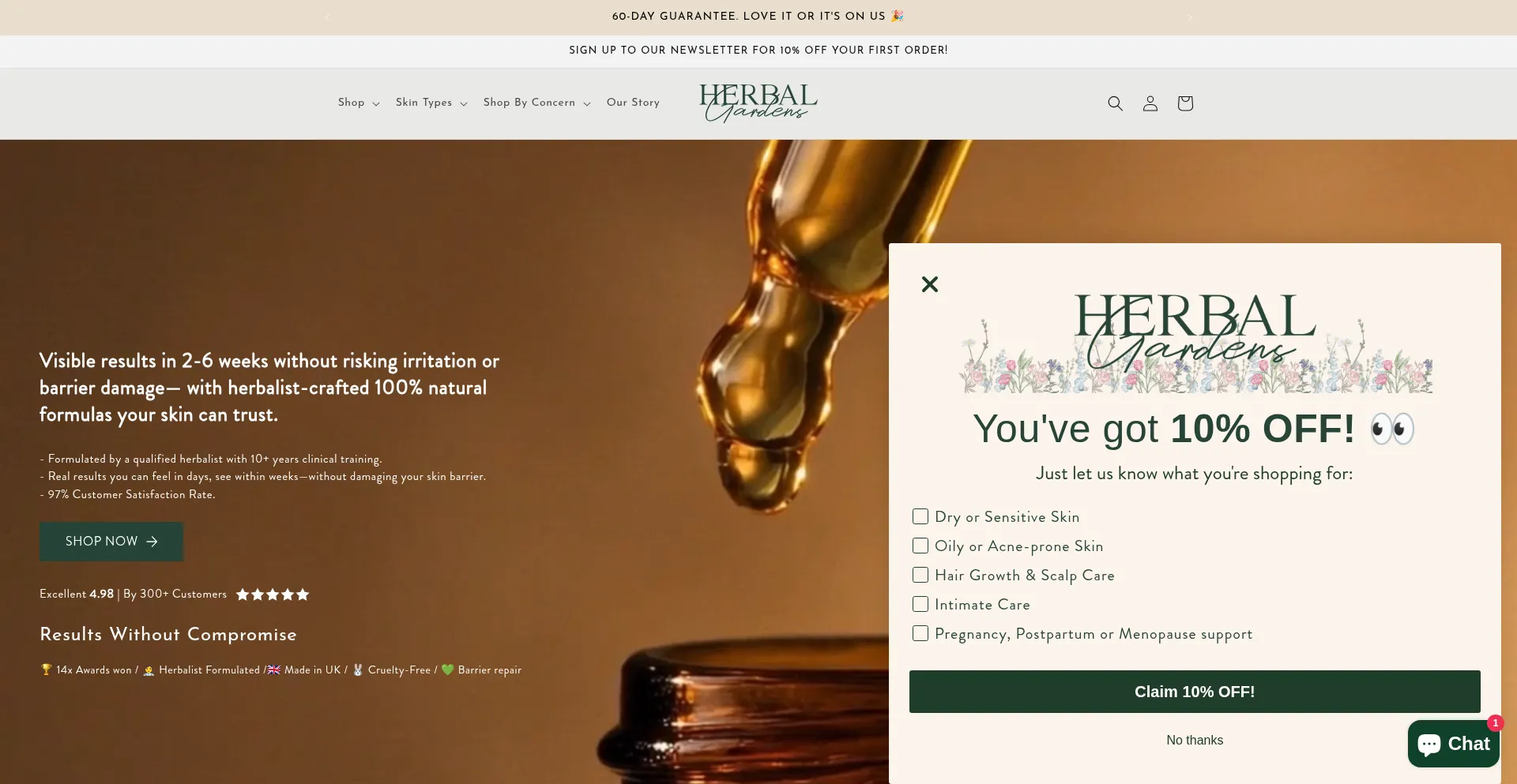 Herbalgardens.co.uk