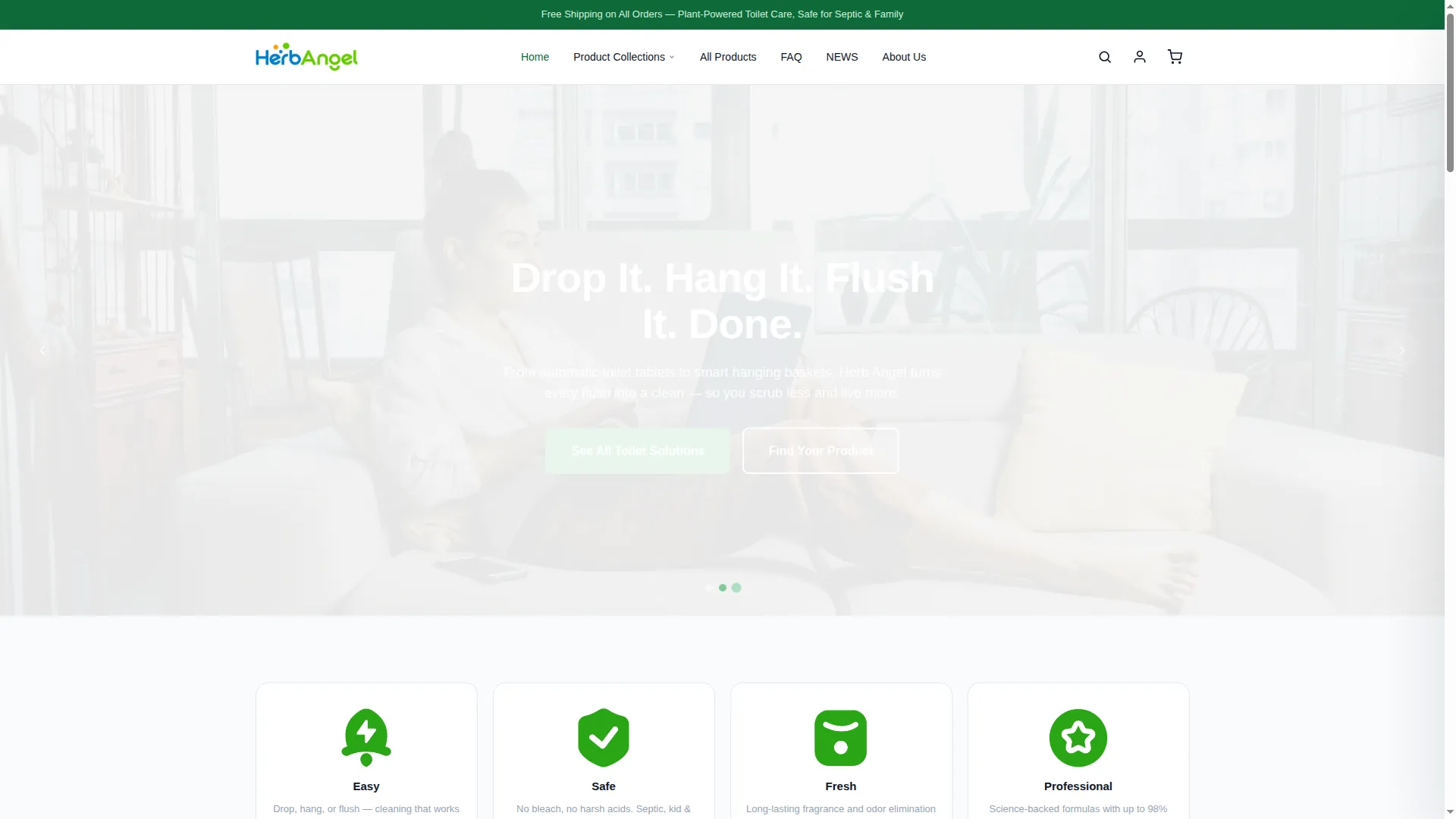 Herbangelclean.com