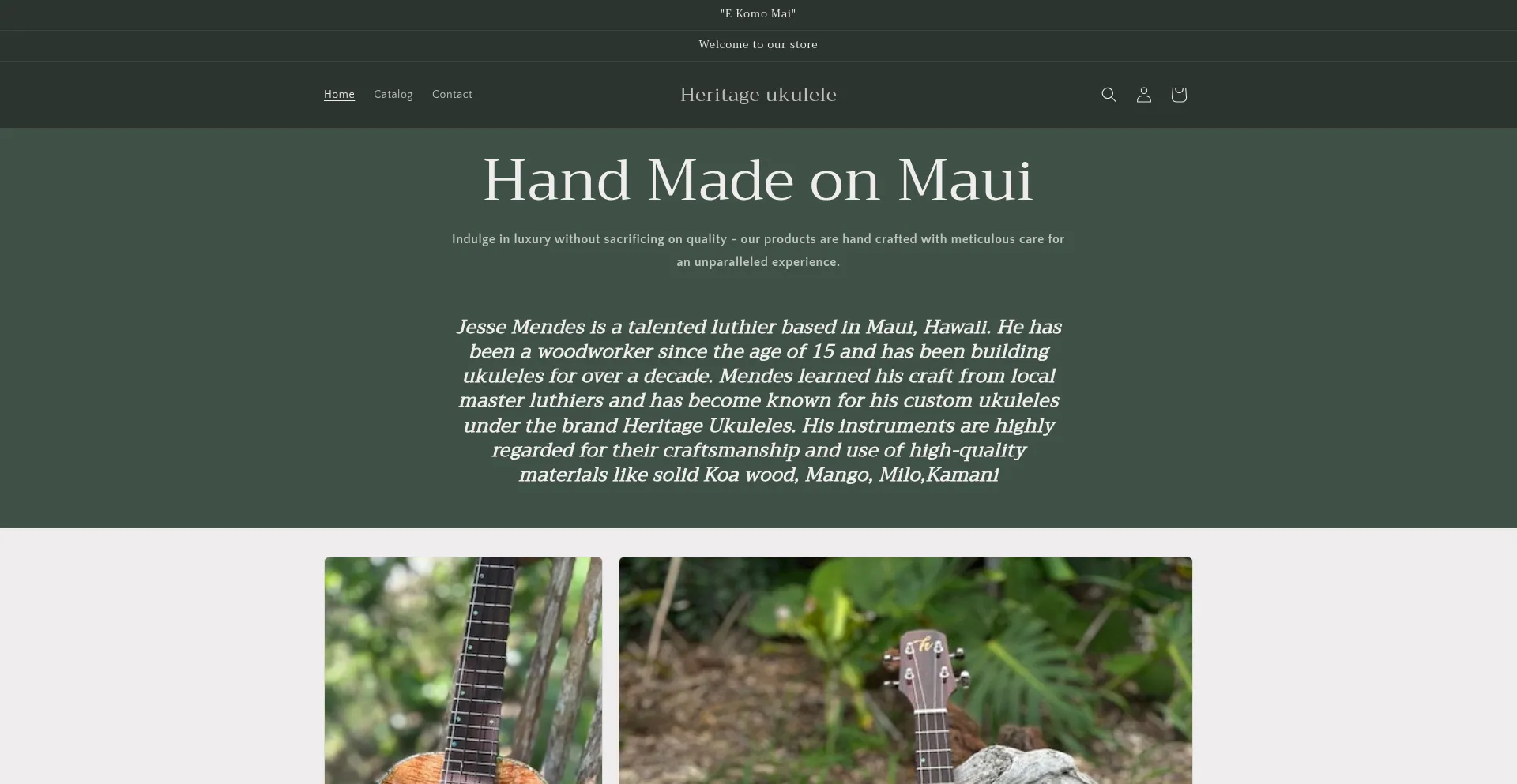Heritageukulele.com