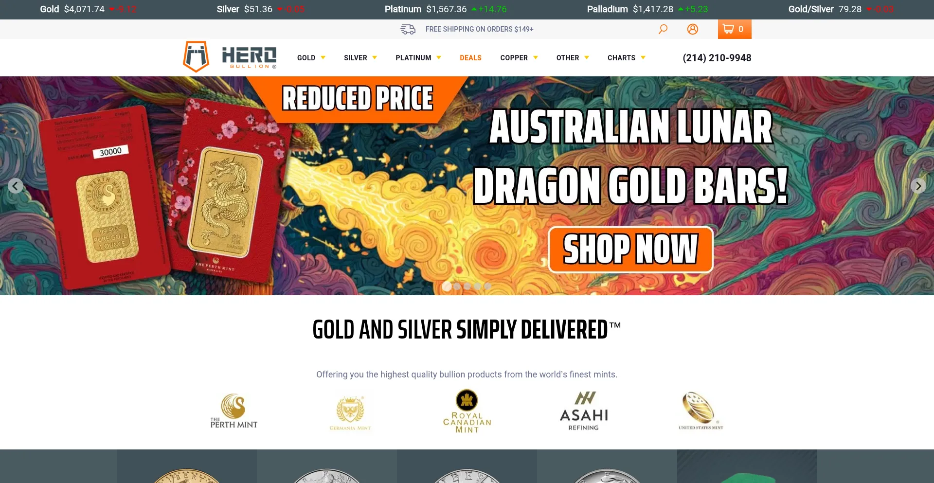 Herobullion.com
