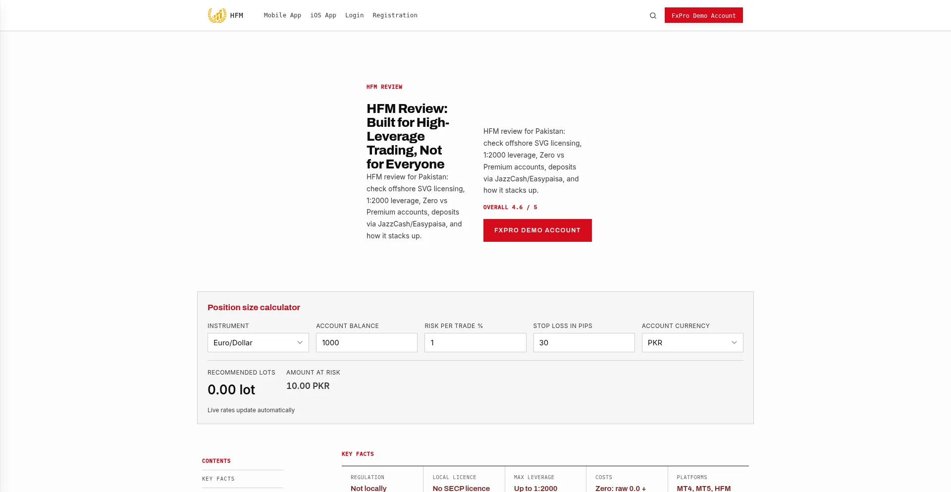 Hfembrokerpk.com
