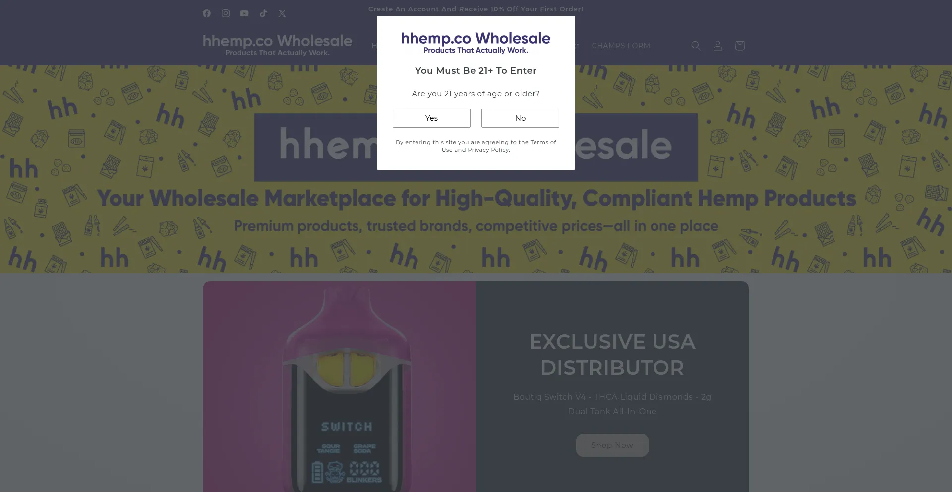 Hhempcowholesale.com