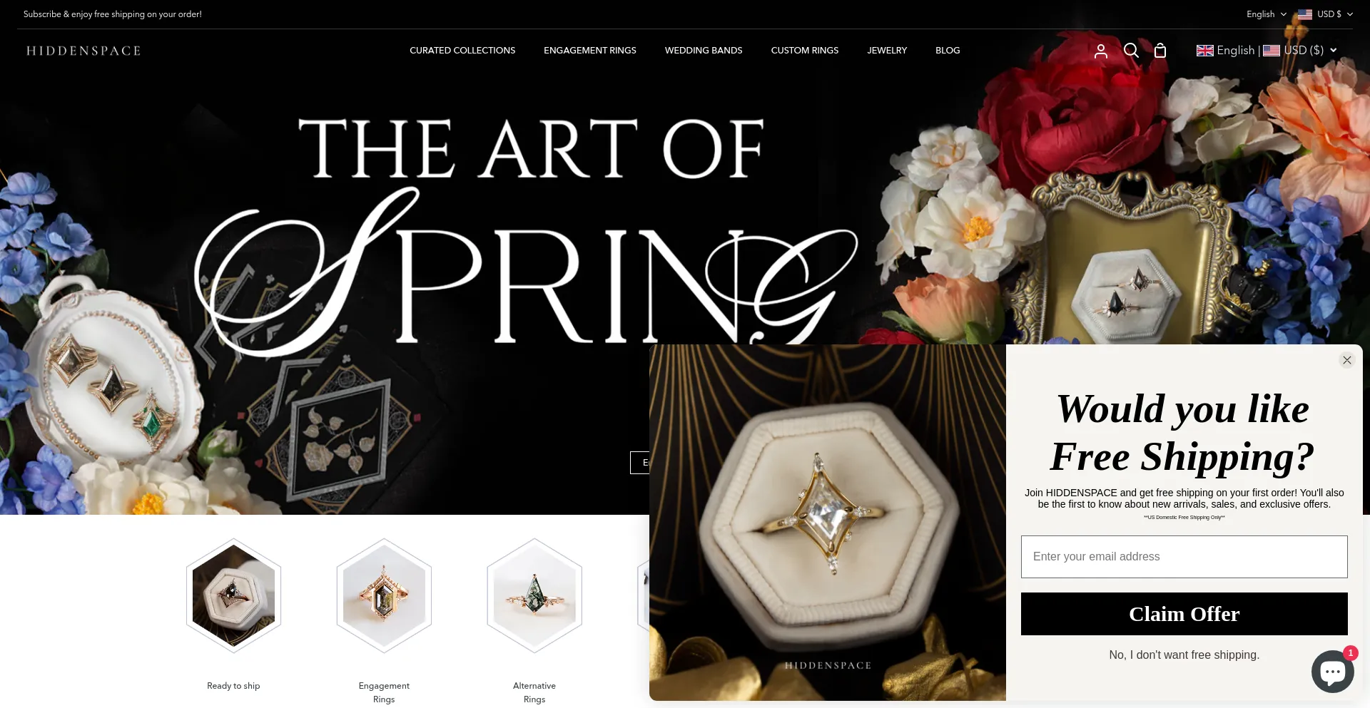 Hiddenspacejewelry.com
