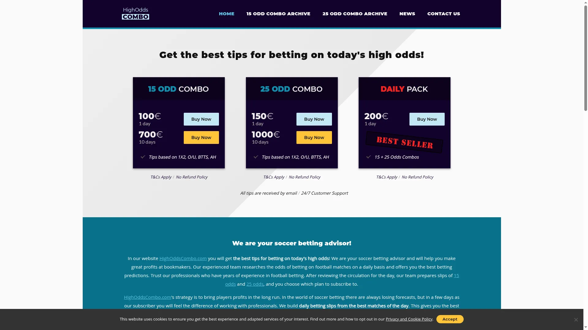 Highoddscombo.com