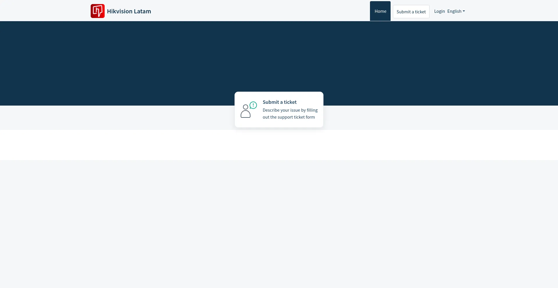 Hikvisionlatam.freshdesk.com