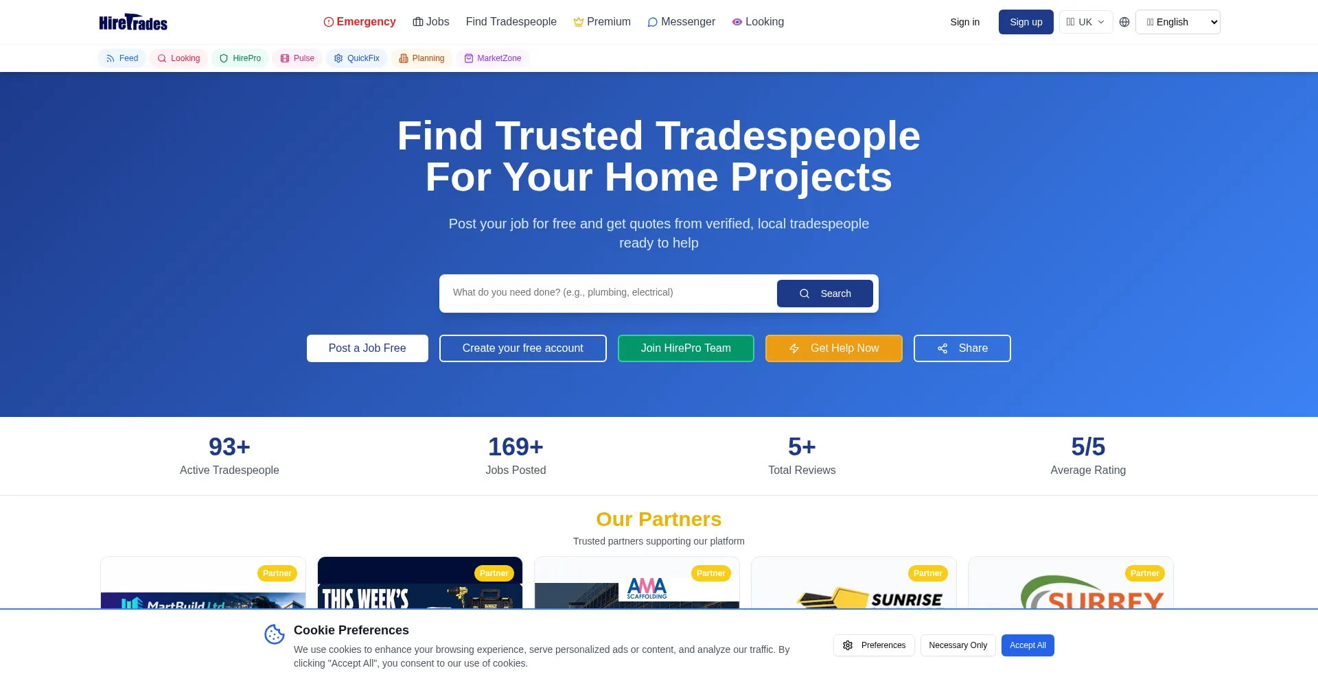 Hiretrades.uk