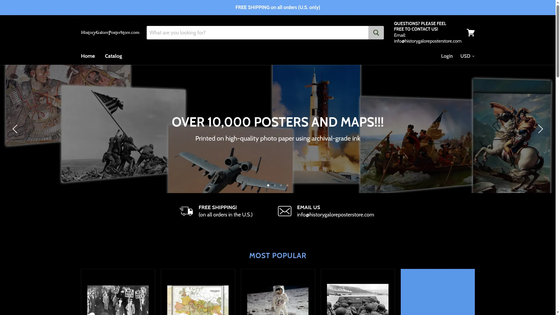 Historygalorestore.com