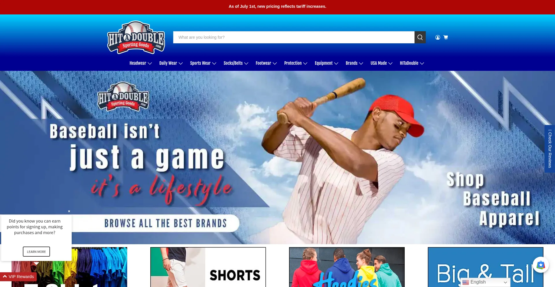 Website screenshot of Hitadouble.com