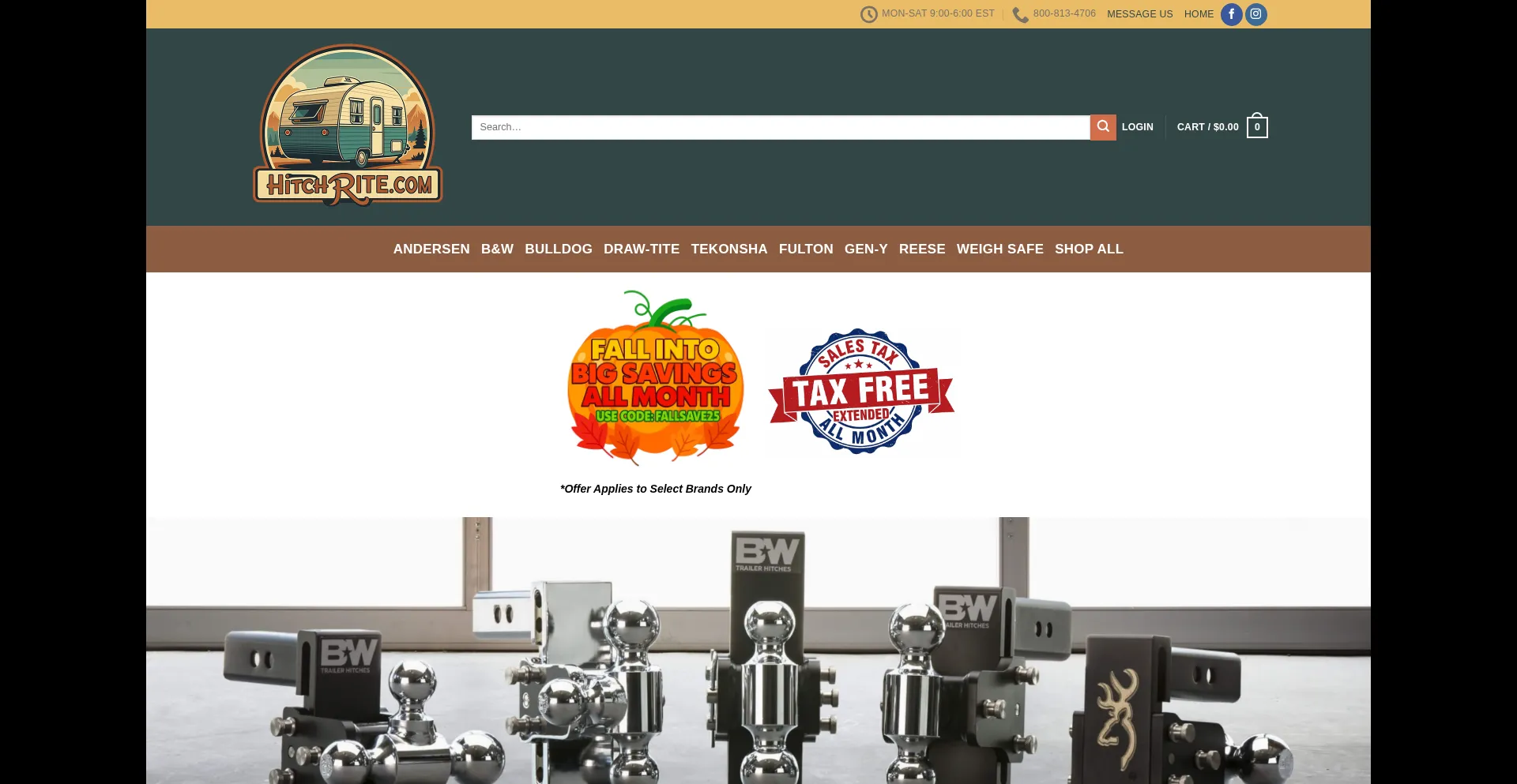 Website screenshot of Hitchrite.com