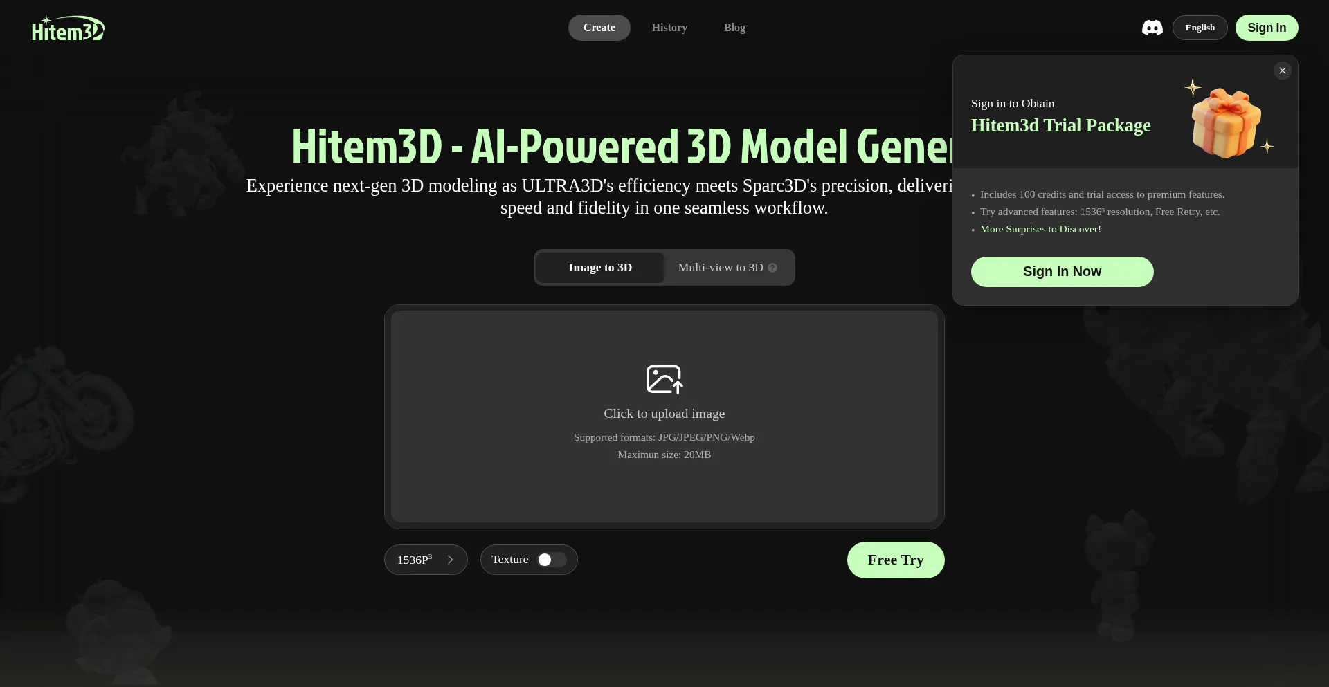 Hitem3d.ai