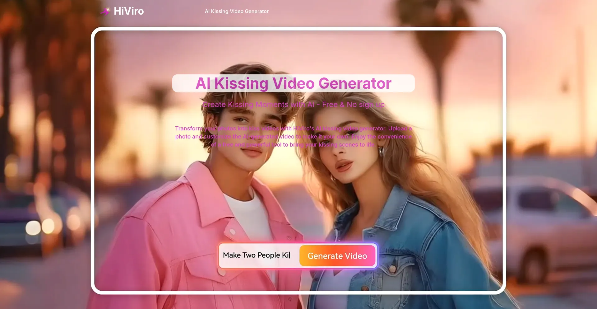 Website screenshot of Hiviro.top