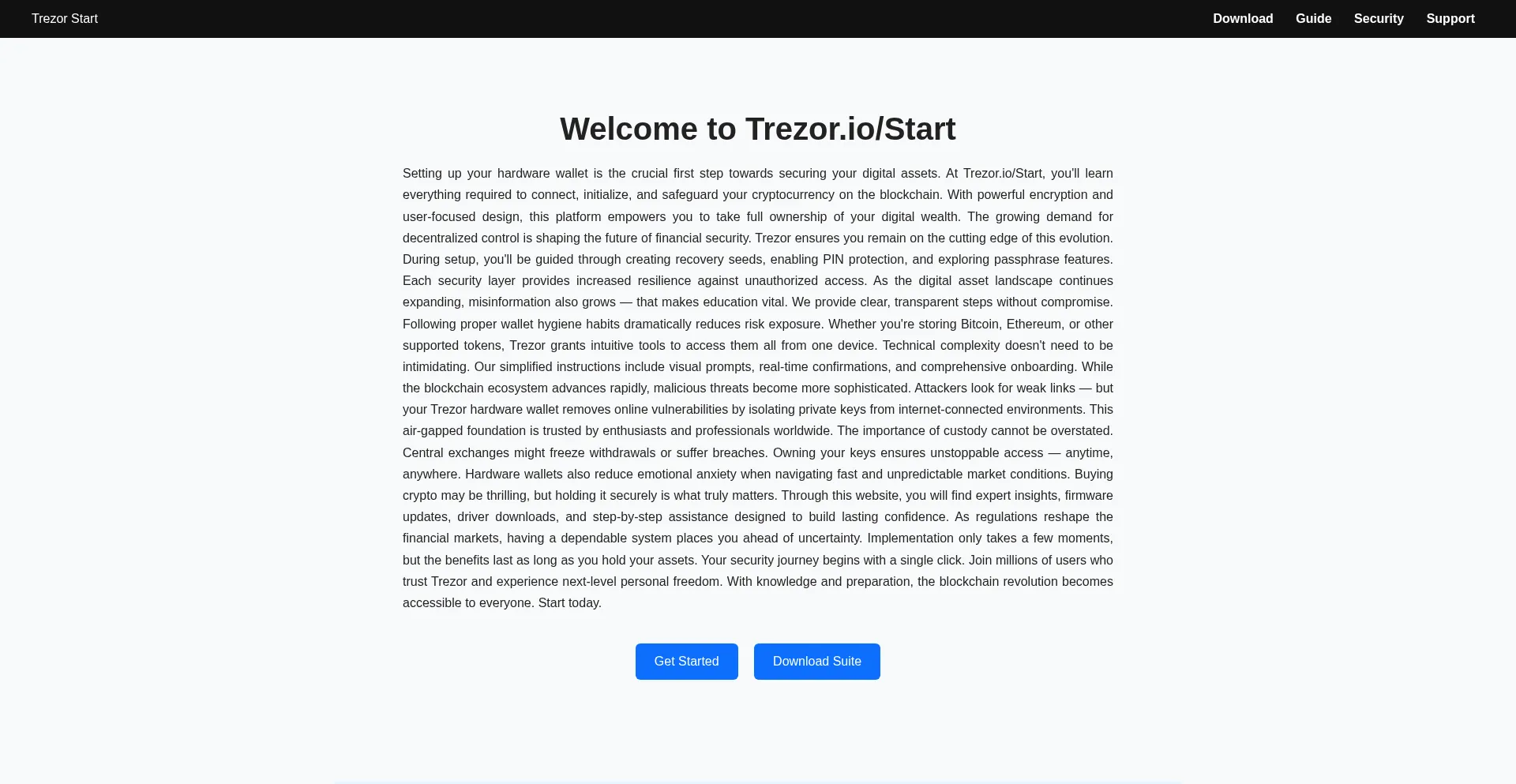 Home-trezor-io-start-com.pages.dev - Надійний сайт чи небезпечне ...