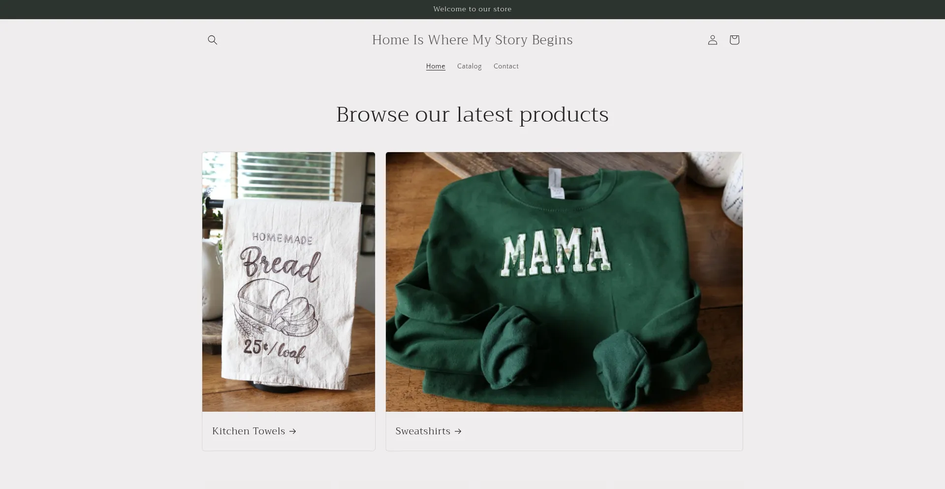 Homeiswheremystorybegins.store