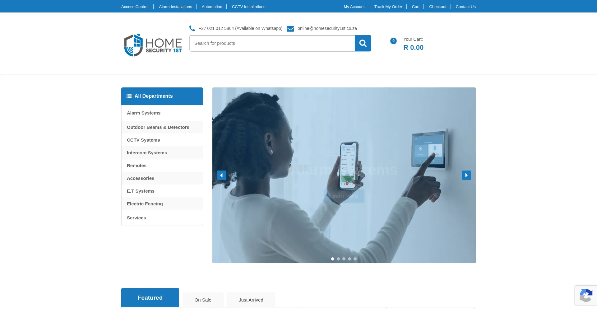 Homesecurity1st.co.za